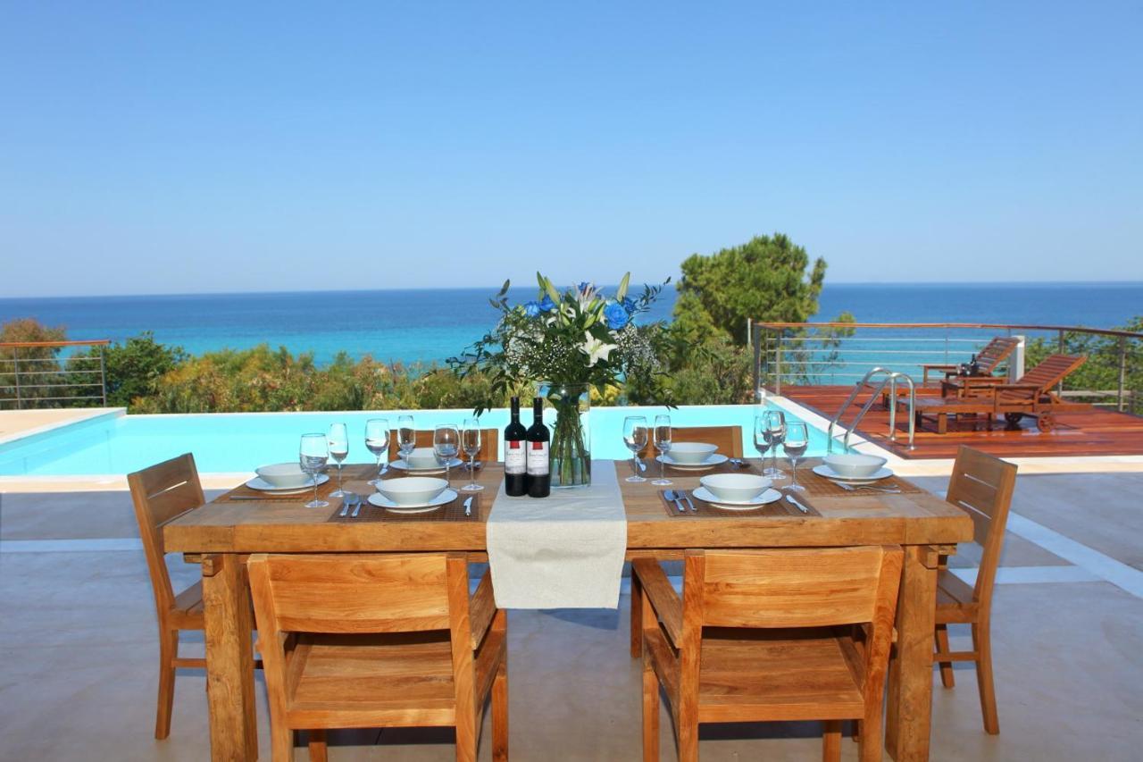 Capro - Milos Bay Villas Áyios Nikítas Exterior foto